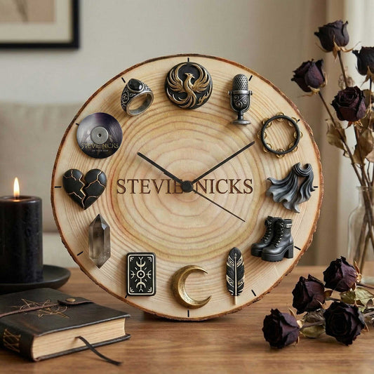 STNK Wooden Wall Clock HTTT