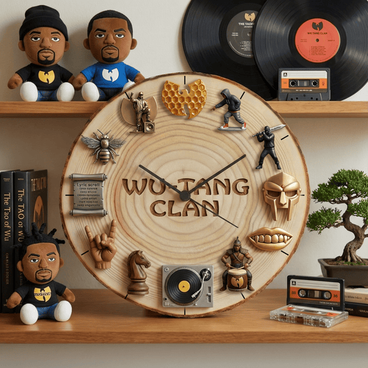 WTC Wooden Wall Clock HTTT